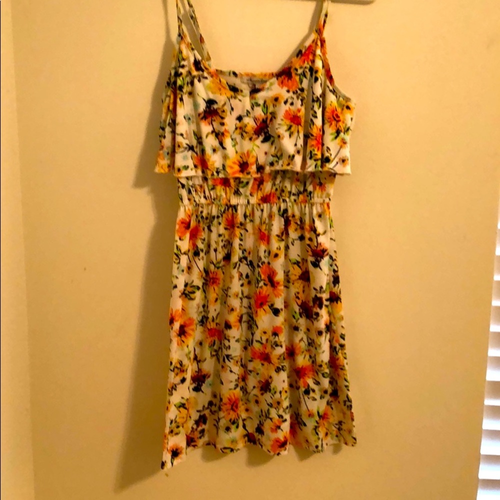 Floral Short Summer Dress